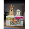 Image 1 : Small wood bird houses & model kit