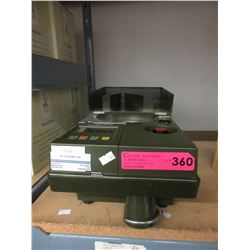 Electric coin counting machine - used