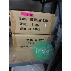 2 Case of 1KG medicine balls
