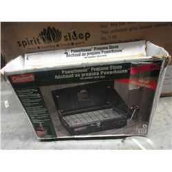 Used Coleman propane camp stove
