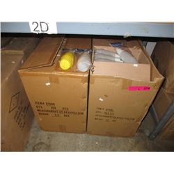 2 Cases of plastic squeeze bottles