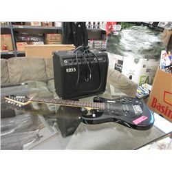 Used Nova electric guitar & speaker