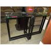 Image 1 : Glass top console table
