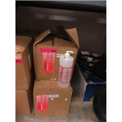 4 Cases of hand sanitizing gel