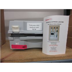Lancome skin analysis unit
