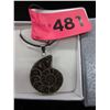 Image 1 : New - Ammonite fossil pendant