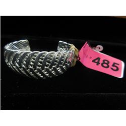 New - .925 Sterling Silver cuff bracelet