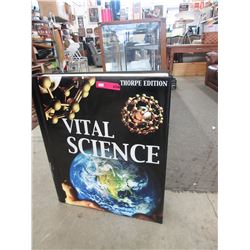 Large prop book - "Vital Sciences"