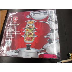 New - Stainless steel cookware