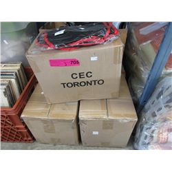 3 Cases of new guitar bags