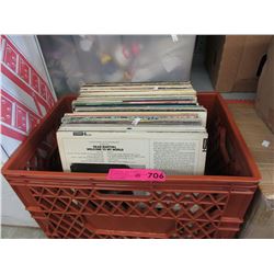 40 Vintage LP records