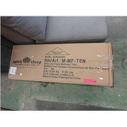 New - Twin size 8" foam mattress