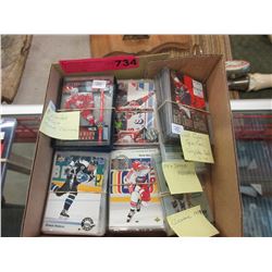 Lot of hockey cards - approximately 250