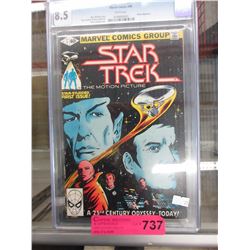 Graded Marvel Star Trek #1 comic book