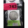 Image 1 : 1958 Canadian Silver Dollar Coin