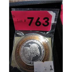 $10 Silver Casino Token "Paris Hotel"