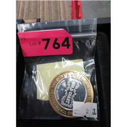 $10 Silver Casino Token "Gold Coast"