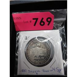 24.5 Gram .999 Silver token