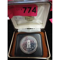 1977 Canadian Silver Dollar Coin