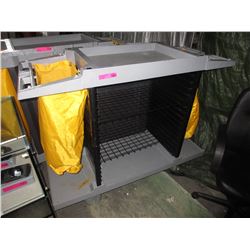 Industrial housekeeping cart