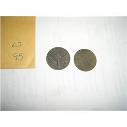 1941 *RARE-HARD TO FIND* ITALY 10 CENT COIN *NICE EARLY ITALIAN COIN*!! COIN CAME OUT OF SAFE!!