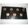 Image 1 : 1982 LINCOLN PENNY CENT SET OF 7 COINS INCLUDING 82P SM-Z, 82P SM-C, 82P LG-Z, 82P LG-C, 82D LG-C, 8