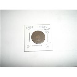 1880 INDIAN HEAD PENNY RED BOOK VALUE $6.00+ *NICE EARLY GOOD GRADE*!! INDIAN HEAD PENNY CAME OUT OF