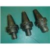 Image 2 : CAT40 End Mill Holders, (2) 1/4", (1) 1/2"