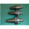Image 3 : CAT40 End Mill Holders, (2) 1/4", (1) 1/2"
