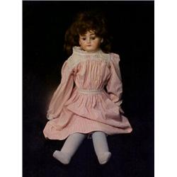 24in. UNMARKED GERMAN BISQUE DOL