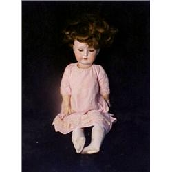 22in. GERMAN BISQUE DOLL