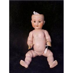 20in. GERMAN BISQUE HEAD BABY DO