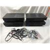 Image 1 : BOX LOT PLAYSTATION 2 NINTENDO CONSOLES FOR PARTS