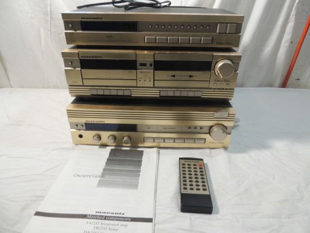 MARANTZ COLLECTORS GOLD EDITION STEREO COMPONENT S