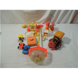 FISHER PRICE BOX LOT 999 TRAIN PEOPLE MORE