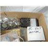 Image 6 : BOX LOT ELECTRICAL COMPONENTS METERS SUPPLIES