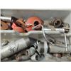 Image 3 : HUGE BOX LOT HEAVY PLUMBING PARTS PIECES CAST IRON