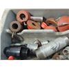 Image 4 : HUGE BOX LOT HEAVY PLUMBING PARTS PIECES CAST IRON