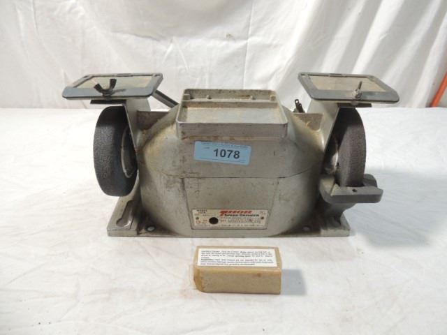 Thor Double Grinding Wheel Grinder Speed