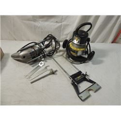 LOT 2 ROUTERS STANLEY PLUNGE WITH BASE & OTHER