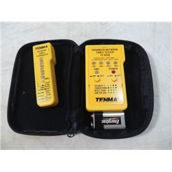 TENMA ENHANCED NETWORK CABLE TESTER METER KIT