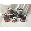 Image 1 : 9 ROLLS TELEPHONE WIRE COPPER INSIDE 23 LBS