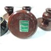 Image 2 : LOT 9 CANDLE HOLDERS CRYSTAL DEPRESSION MORE