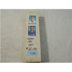 1991 TOPPS BESEBALL CARD SET