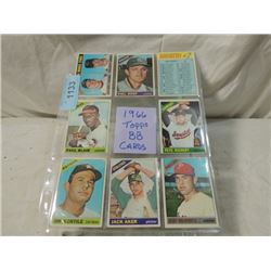 8 CARD LOT 1966 TOPPS BASEBALL