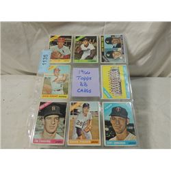 8 CARD LOT 1966 TOPPS BASEBALL