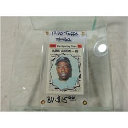 1970 TOPPS BASEBALL CARD HANK AARON