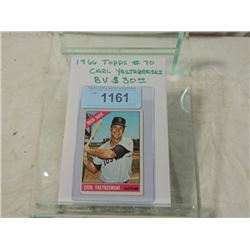 1966 TOPPS BASEBALL CARD CARL YASTRZEMSKI