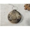 Image 2 : LOT TWO FLUTES VINTAGE CLAY POTTERY TURTLE & MASK