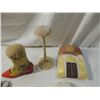 Image 2 : BOX LOT SEWING PIN CUSHIONS VINTAGE SHOE OTHER